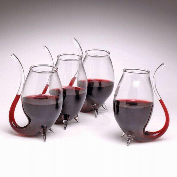Wine sippy cups.